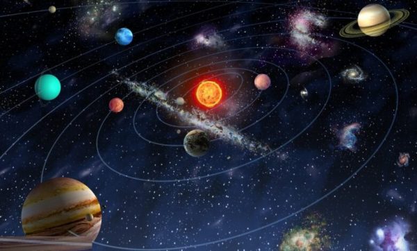 حل درس النظام الشمسي للصف الثاني