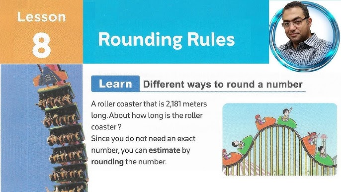 حل درس Round multi digit numbers الرياضيات منهج انجليزي